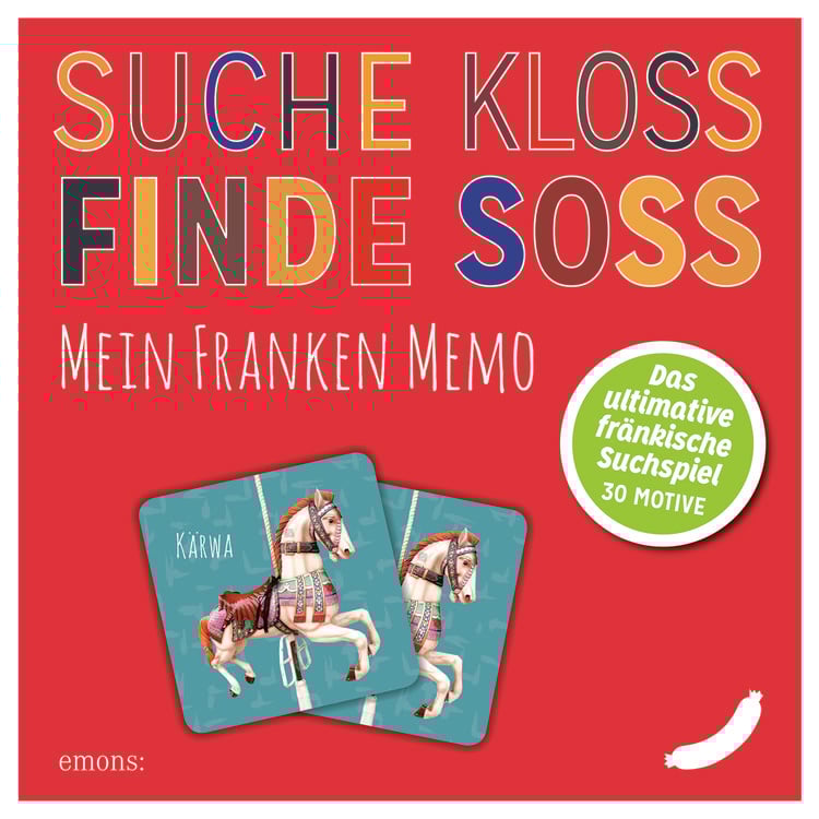 Produktbild: Suche Kloß - Finde Soß. Mein Franken Memo (Spiel)