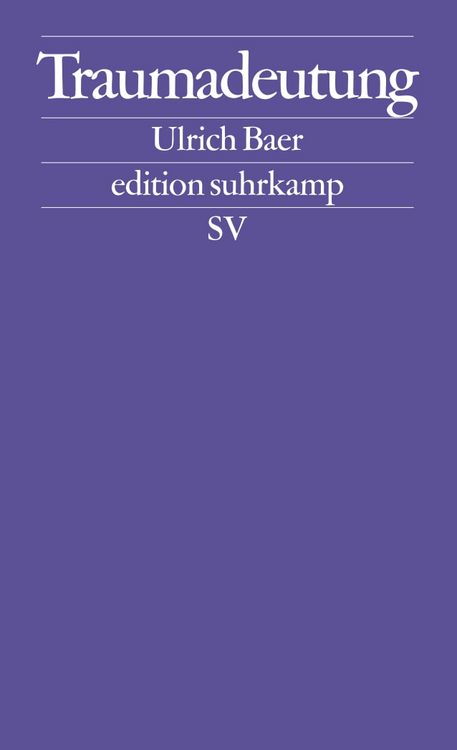 Produktbild: Traumadeutung