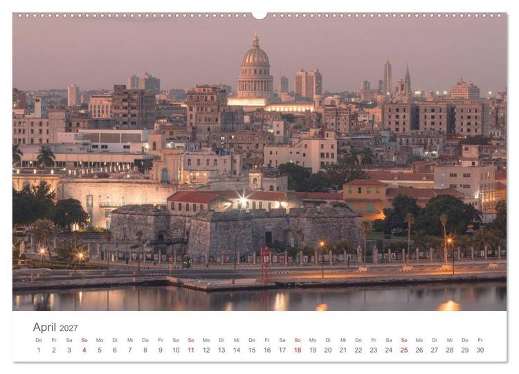 Produktbild: Kuba, karibische Tr&auml;ume (Wandkalender 2027 DIN A2 quer), CALVENDO Monatskalender