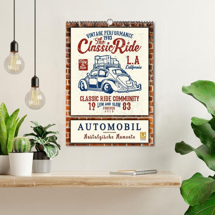 Produktbild: Automobil - nostalgische Momente (Wandkalender 2026 DIN A3 hoch), CALVENDO Monatskalender