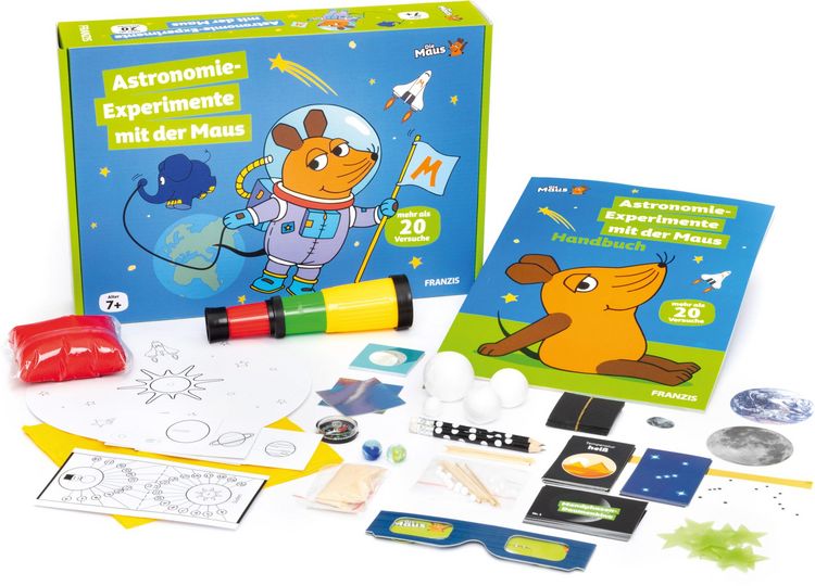 Produktbild: Astronomie-Experimente mit der Maus