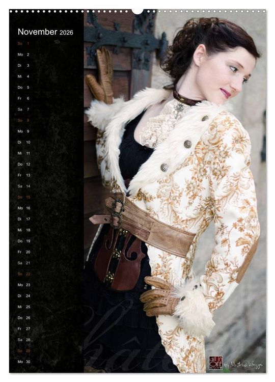 Produktbild: Mode au Chateau (Wandkalender 2026 DIN A2 hoch), CALVENDO Monatskalender