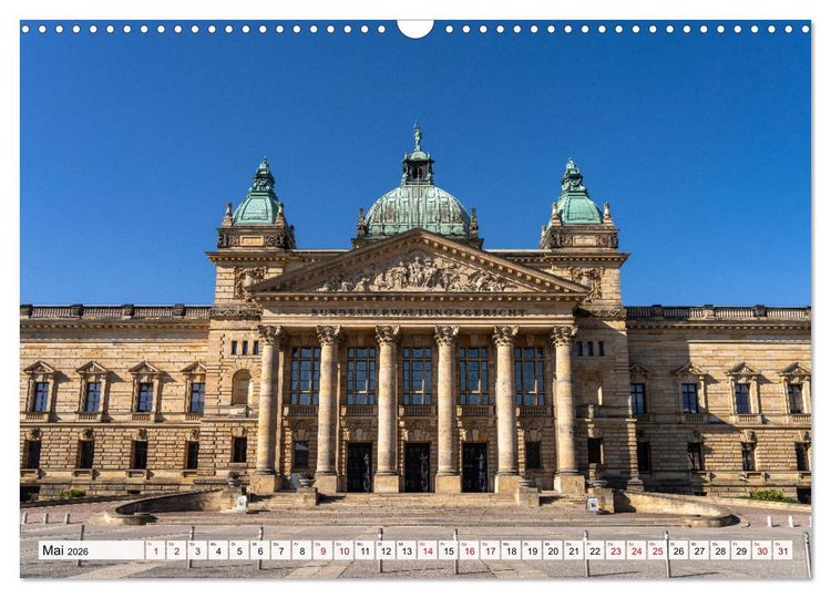 Produktbild: Sachsen - Leipzig (Wandkalender 2026 DIN A3 quer), CALVENDO Monatskalender