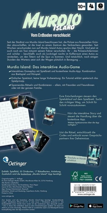 Produktbild: Murdio Island. Vom Erdboden verschluckt