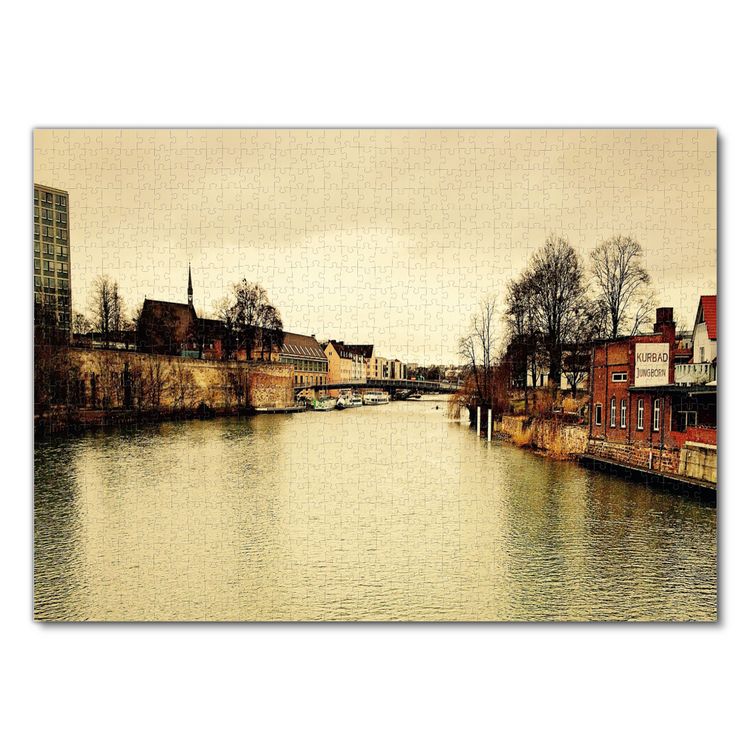 Produktbild: Lais Puzzle Fulda Kassel 1000 Teile