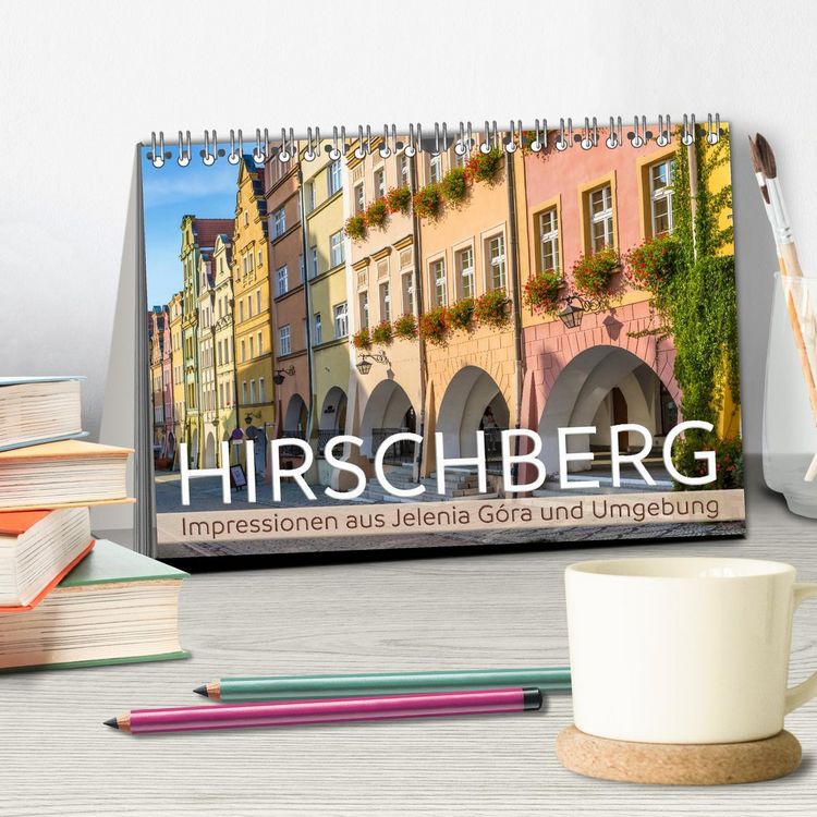 Produktbild: HIRSCHBERG Impressionen aus Jelenia G&oacute;ra und Umgebung (Tischkalender 2026 DIN A5 quer), CALVENDO Monatskalender
