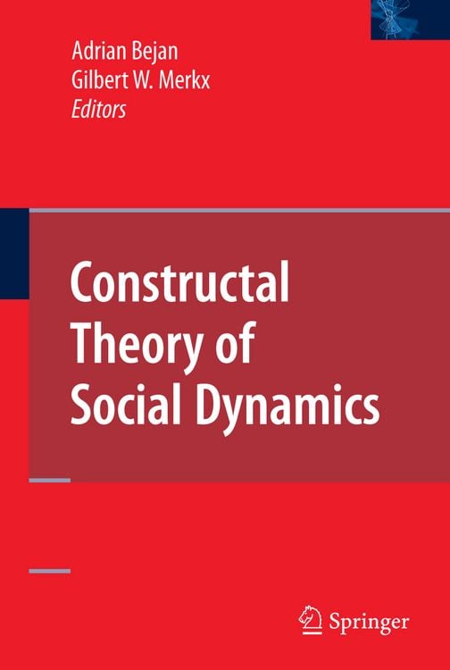 Produktbild: Constructal Theory of Social Dynamics