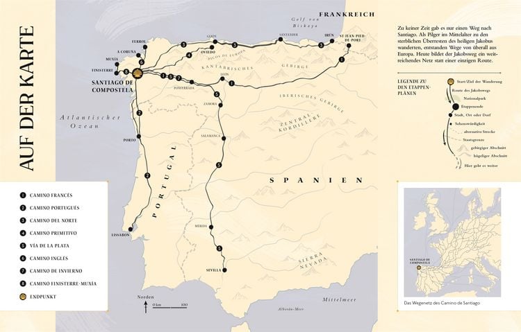 Produktbild: Pilgern auf dem Camino de Santiago