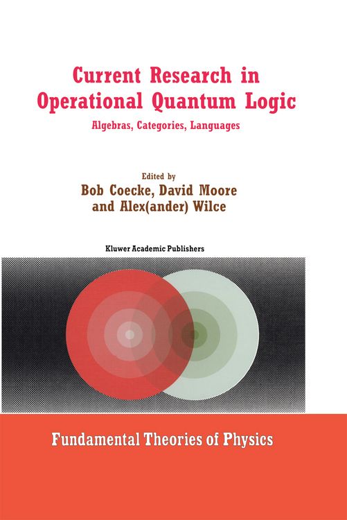 Produktbild: Current Research in Operational Quantum Logic
