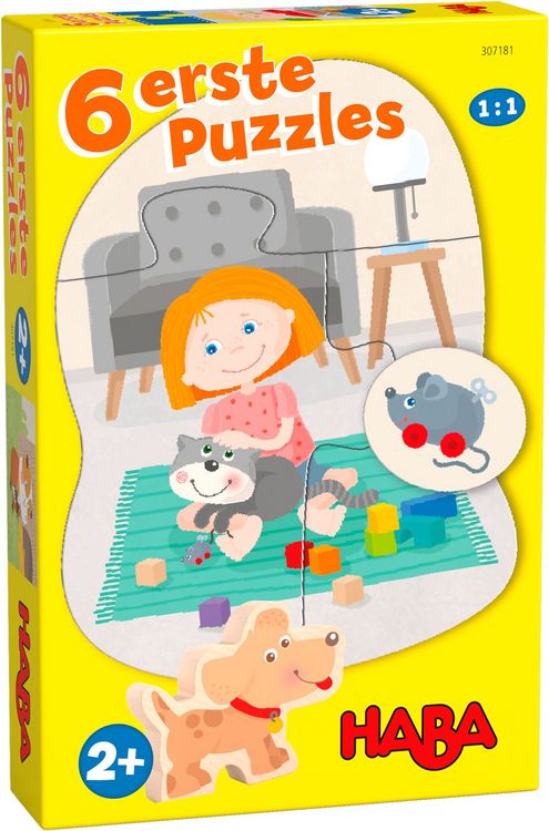 Produktbild: 6 erste Puzzles Haustiere
