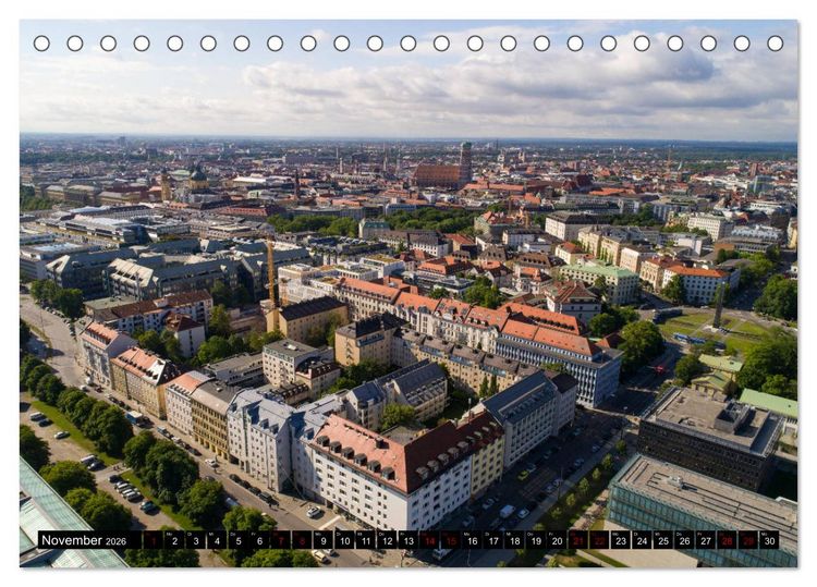 Produktbild: Himmel &uuml;ber Bayern (Tischkalender 2026 DIN A5 quer), CALVENDO Monatskalender