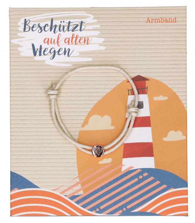 Produktbild: Textil-Armband - Besch&uuml;tzt auf allen Wegen