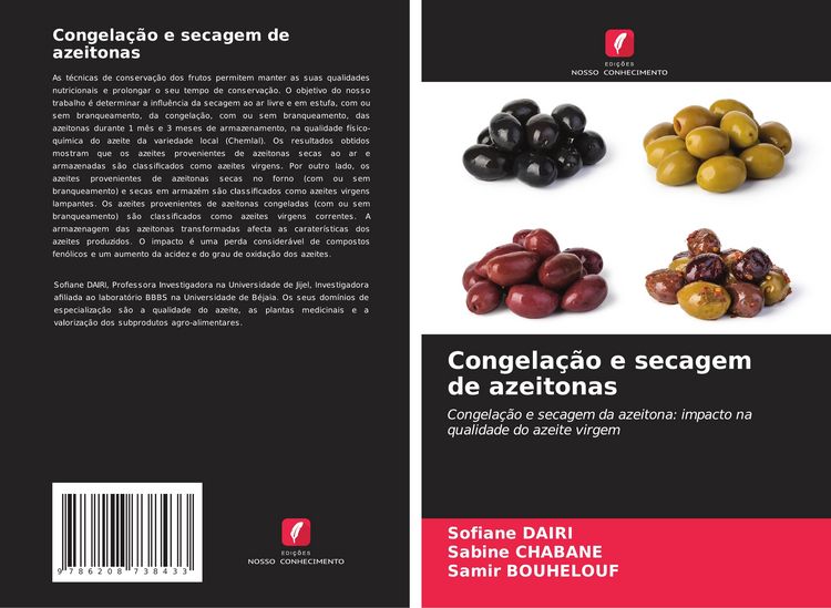 Produktbild: Congela&ccedil;&atilde;o e secagem de azeitonas