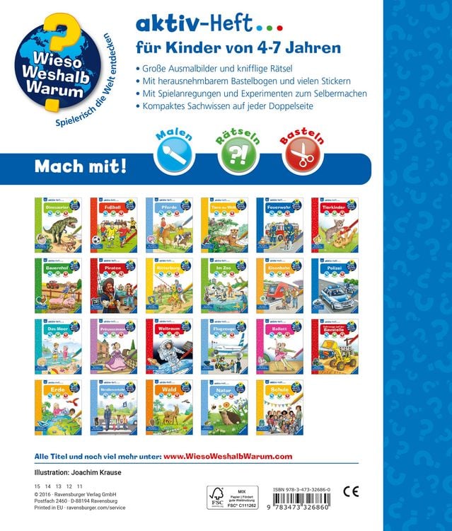 Produktbild: Wieso? Weshalb? Warum? aktiv-Heft - Polizei