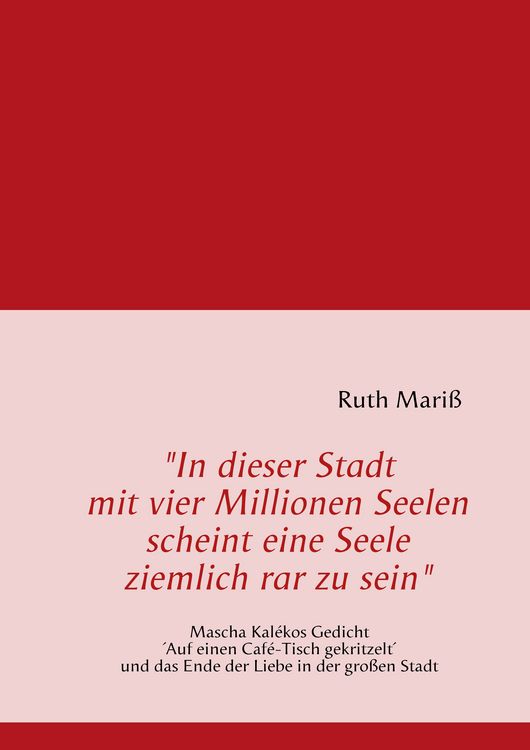 Produktbild: In dieser Stadt mit vier Millionen Seelen scheint eine Seele ziemlich rar zu sein