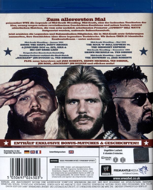 Produktbild: Legends of Mid-South Wrestling [2 BRs]