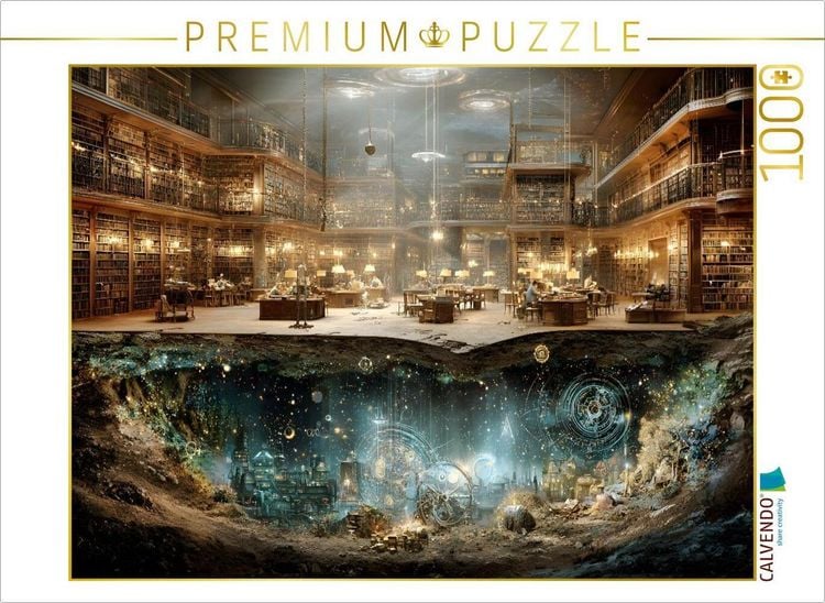 Produktbild: CALVENDO Puzzle Ein Motiv aus dem Kalender "Below" | 1000 Teile Lege-Gr&ouml;&szlig;e 64x48cm Foto-Puzzle f&uuml;r gl&uuml;ckliche Stunden