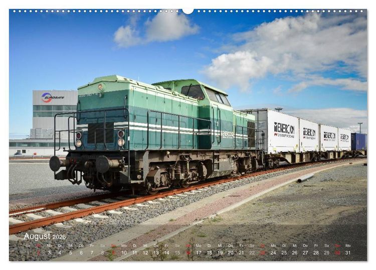 Produktbild: Impressionen vom JadeWeserPort (hochwertiger Premium Wandkalender 2026 DIN A2 quer), Kunstdruck in Hochglanz