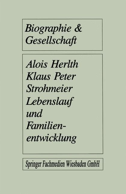 Produktbild: Lebenslauf und Familienentwicklung