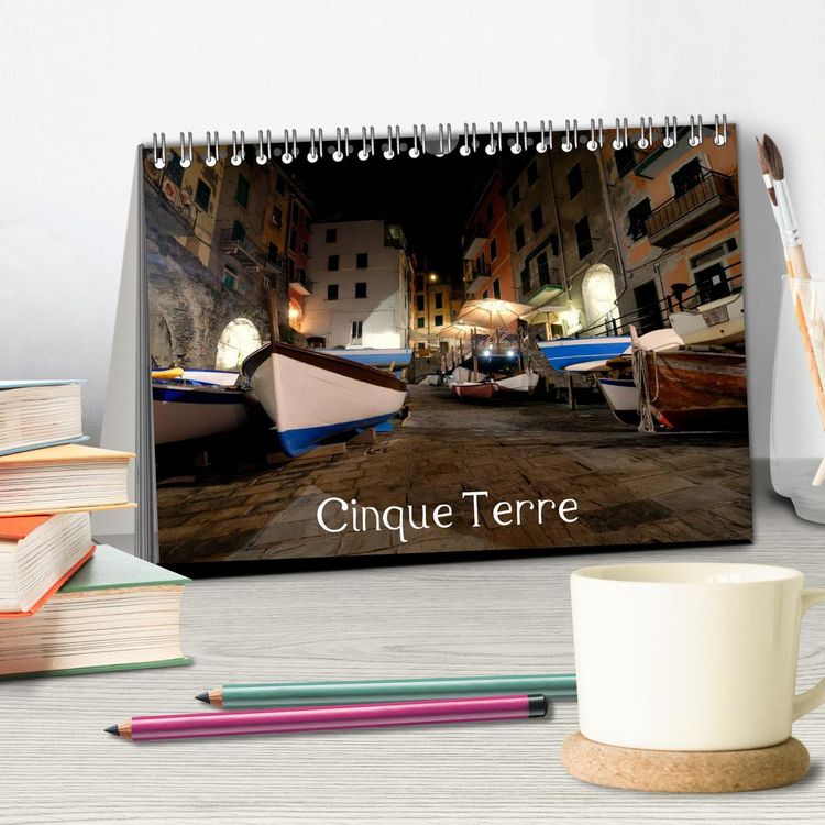 Produktbild: Cinque Terre (Tischkalender 2026 DIN A5 quer), CALVENDO Monatskalender