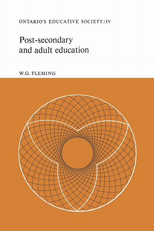 Produktbild: Post-secondary and Adult Education