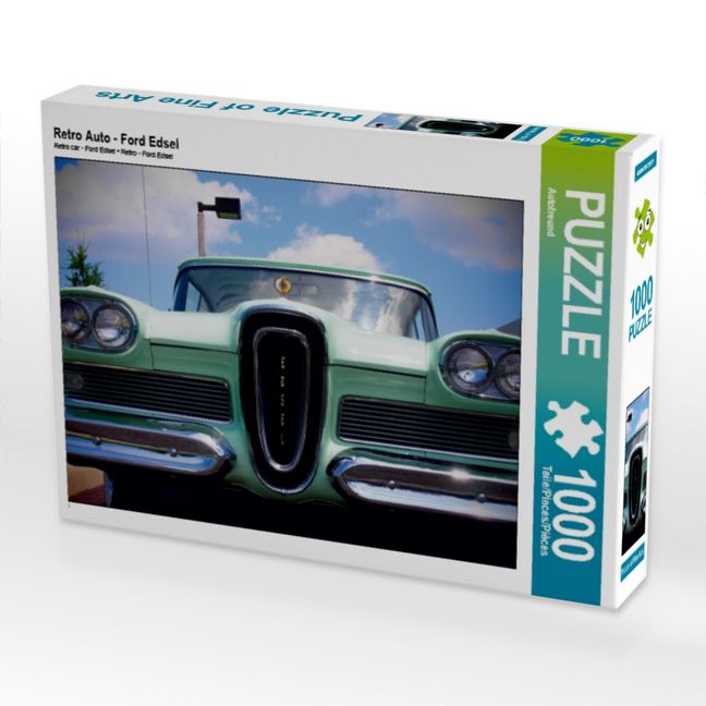 Produktbild: Retro Auto - Ford Edsel (Puzzle)