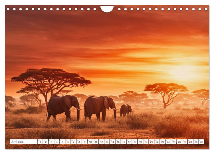 Produktbild: Ungez&auml;hmte Natur (Wandkalender 2026 DIN A4 quer), CALVENDO Monatskalender