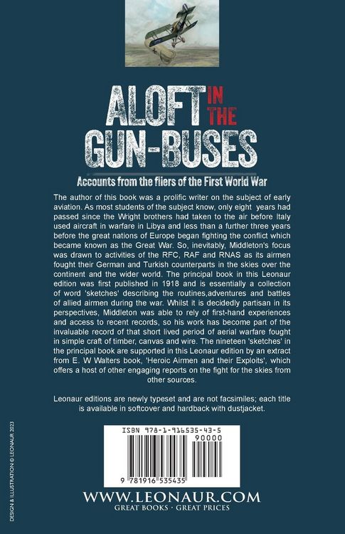 Produktbild: Aloft in the Gun-Buses - The Exploits of the Flyers and Fighters During the First World War