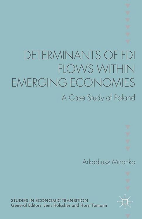 Produktbild: Determinants of FDI Flows within Emerging Economies