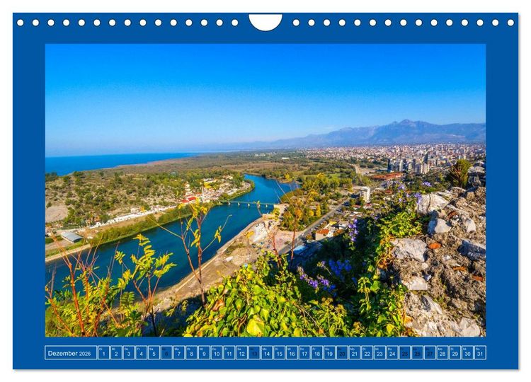 Produktbild: Shkodra &ndash; Perle im Norden Albaniens (Wandkalender 2026 DIN A4 quer), CALVENDO Monatskalender