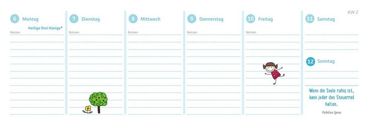 Produktbild: ErzieherInnen-Tischkalender 2024 / 2025