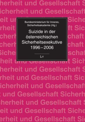 Produktbild: Suizide in der &ouml;sterreichischen Sicherheitsexekutive 1996-2006