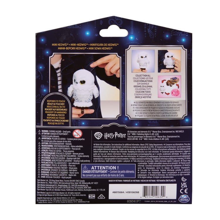 Produktbild: Spin Master Pl&uuml;sch Harry Potter Wizarding World Mini Hedwig Interaktive Eule
