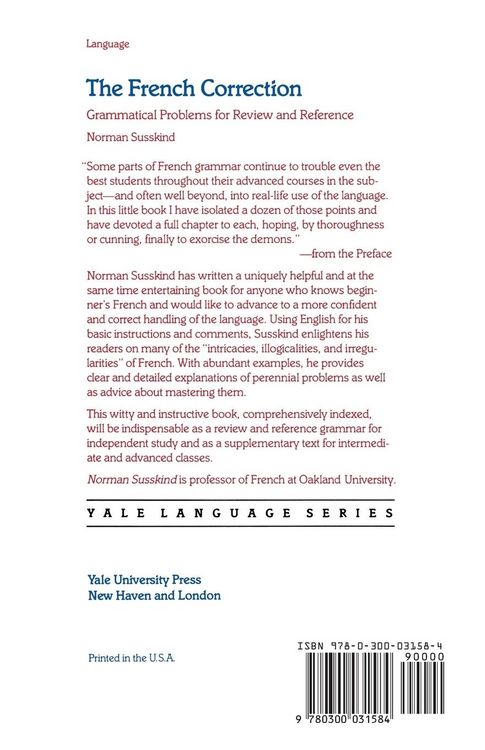 Produktbild: The French Correction