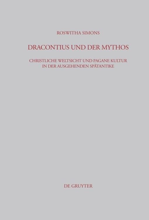 Produktbild: Dracontius und der Mythos