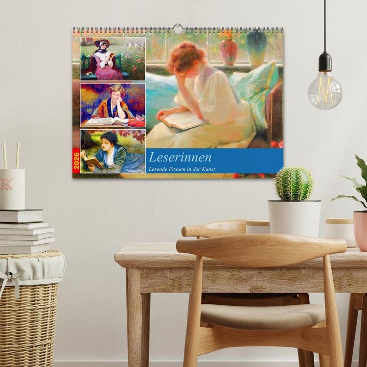 Produktbild: Leserinnen (Wandkalender 2026 DIN A3 quer), CALVENDO Monatskalender