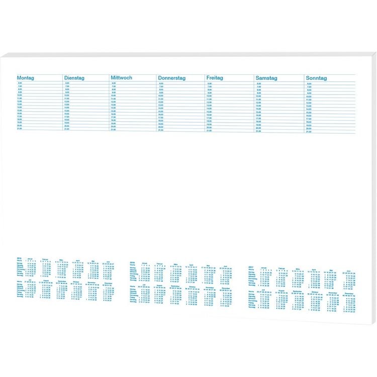 Produktbild: RNK Schreibtischunterlage Office blanko 48x33cm