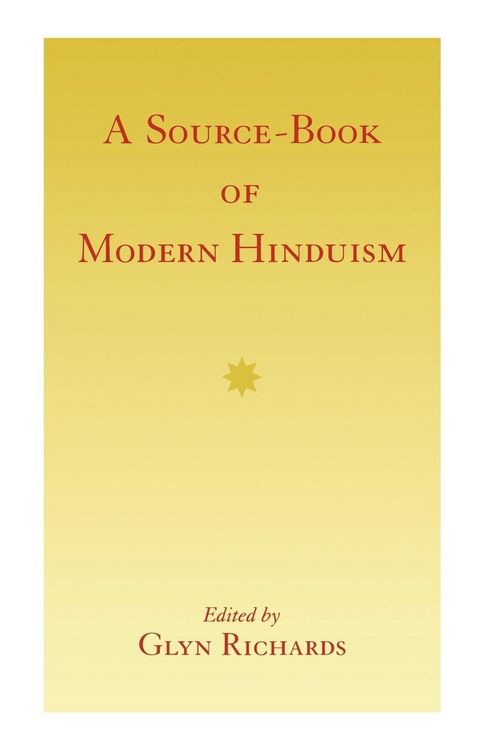 Produktbild: A Source-Book of Modern Hinduism