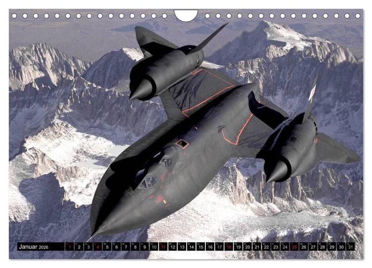 Produktbild: Kampfflugzeuge USA (Wandkalender 2026 DIN A4 quer), CALVENDO Monatskalender