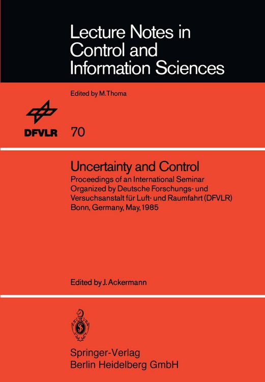 Produktbild: Uncertainty and Control