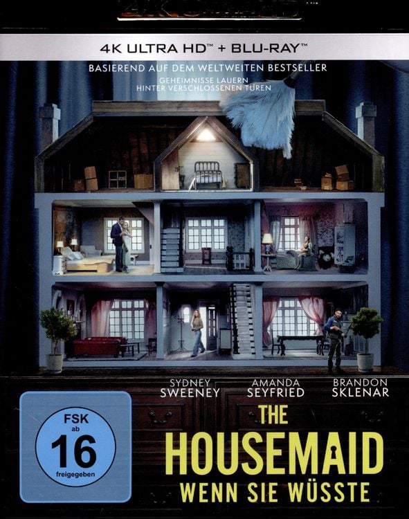 Produktbild: The Housemaid - Wenn sie w&uuml;sste (4K Ultra HD + Blu-ray)