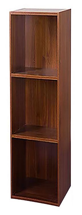 Produktbild: Holz Schallplatten LP Stand Regal Platto 3fach