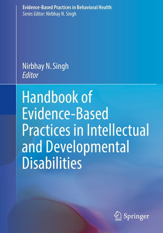 Produktbild: Handbook of Evidence-Based Practices in Intellectual and Developmental Disabilities