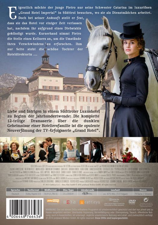 Produktbild: Hotel Imperial - Die komplette Serie [3 DVDs]