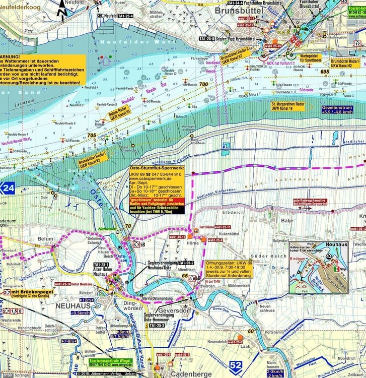 Produktbild: TourenAtlas TA1 Schleswig-Holstein-Unterelbe