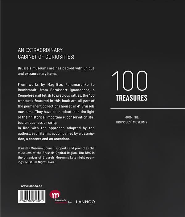 Produktbild: 100 Treasures from the Brussels Museums