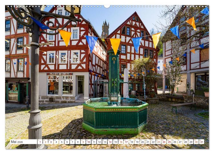Produktbild: Dillenburg Impressionen (hochwertiger Premium Wandkalender 2026 DIN A2 quer), Kunstdruck in Hochglanz