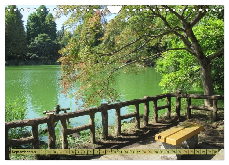 Produktbild: Die Natur Japans (Wandkalender 2027 DIN A4 quer), CALVENDO Monatskalender