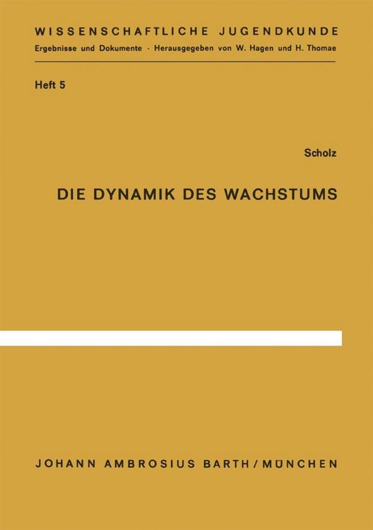 Produktbild: Die Dynamik des Wachstums