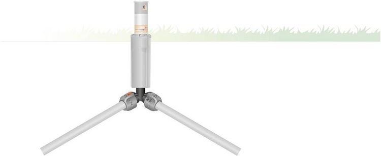 Produktbild: Gardena Sprinklersystem Winkelst&uuml;ck 25mm (1/2") AG 02782-20